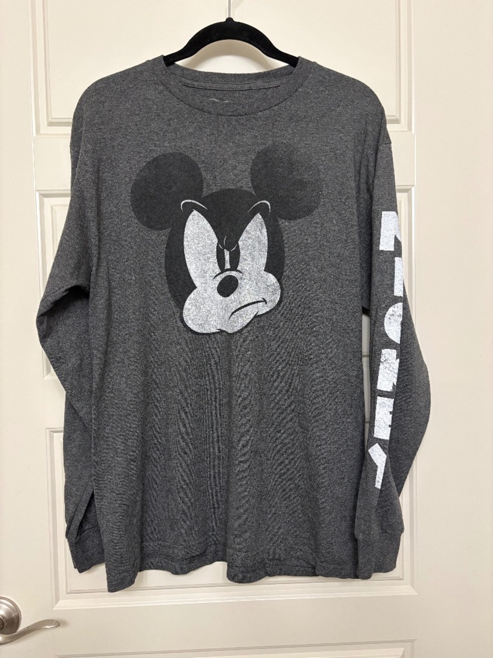 Disney grey distressed, Mickey T-Shirt
